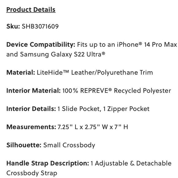 FOSSIL Ainsley Burgundy Croc Print Combo Leather Small Crossbody Bag Purse - Picture 7 of 7